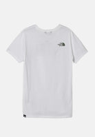 THE NORTH FACE T-shirt a manica corta Easy bianca per bambino e bambina NF0A8DRN9ZN1 . THE NORTH FACE 