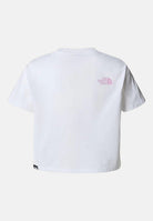 THE NORTH FACE T-shirt a manica corta Easy bianca da bambina NF0A8DRQ9ZT1 . THE NORTH FACE 
