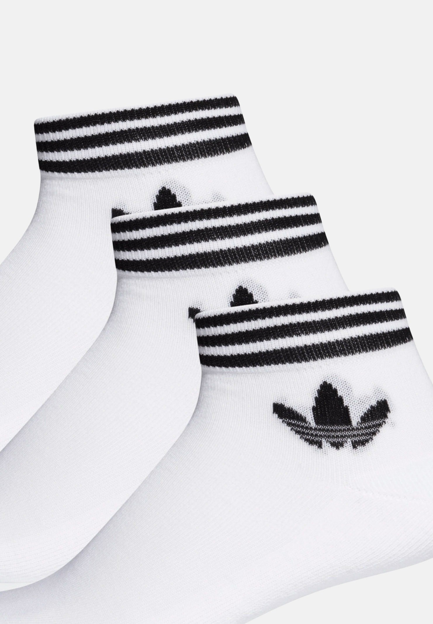 Set di calzini Trefoil (3 paia) bianchi per uomo e donna EE1152 . ADIDAS ORIGINALS 