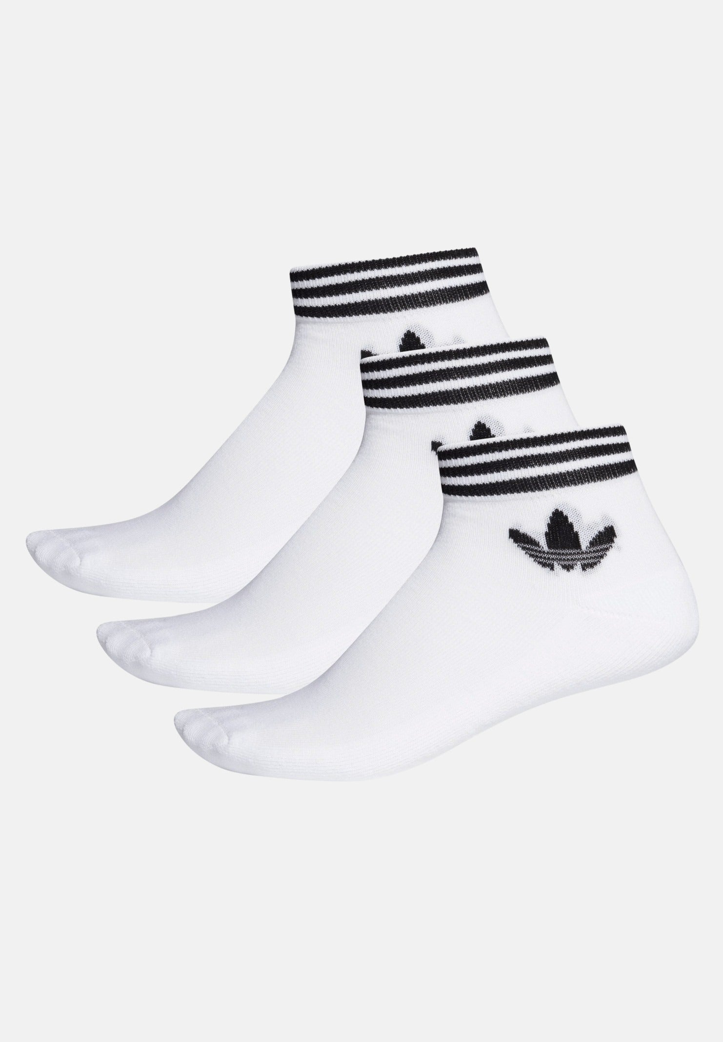 Set di calzini Trefoil (3 paia) bianchi per uomo e donna EE1152 . ADIDAS ORIGINALS 