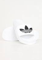 Ciabatte Adilette lite bianche per uomo e donna FU8297 . ADIDAS ORIGINALS 