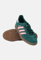ADIDAS ORIGINALS Sneakers HANDBALL SPEZIAL verde e rosa da donna IH1496 . ADIDAS ORIGINALS 
