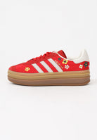 ADIDAS ORIGINALS Sneakers Gazelle Bold x Liberty London rosse da donna IH1921 . ADIDAS ORIGINALS 