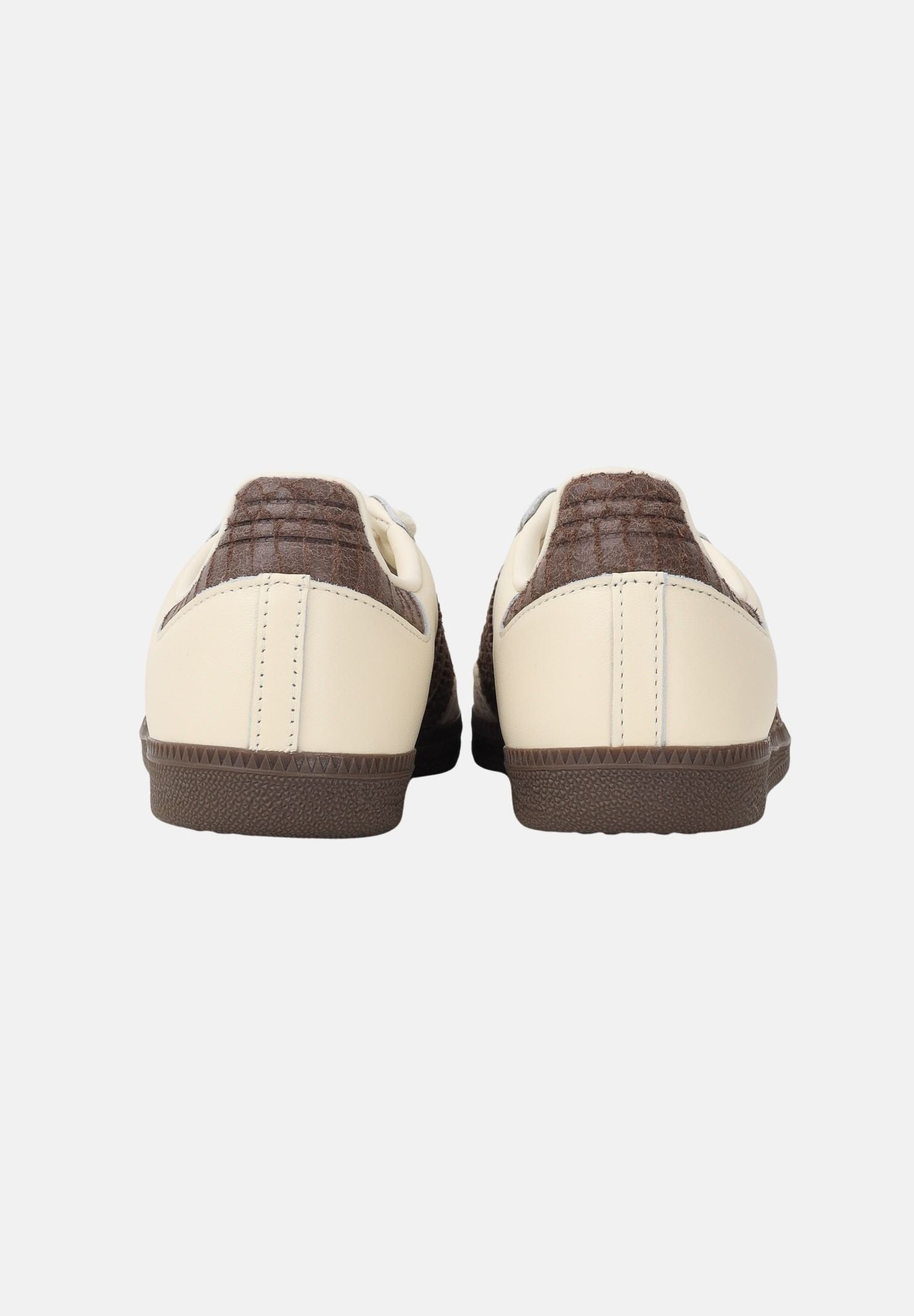 ADIDAS ORIGINALS Sneakers Samba OG panna e marroni per uomo e donna IH3980 . ADIDAS ORIGINALS 