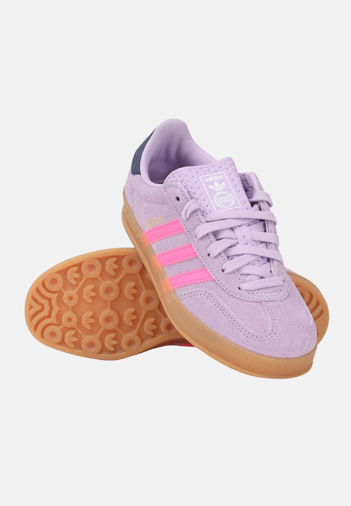 ADIDAS ORIGINALS Sneakers GAZELLE INDOOR lilla da bambina IH4009 . ADIDAS ORIGINALS 