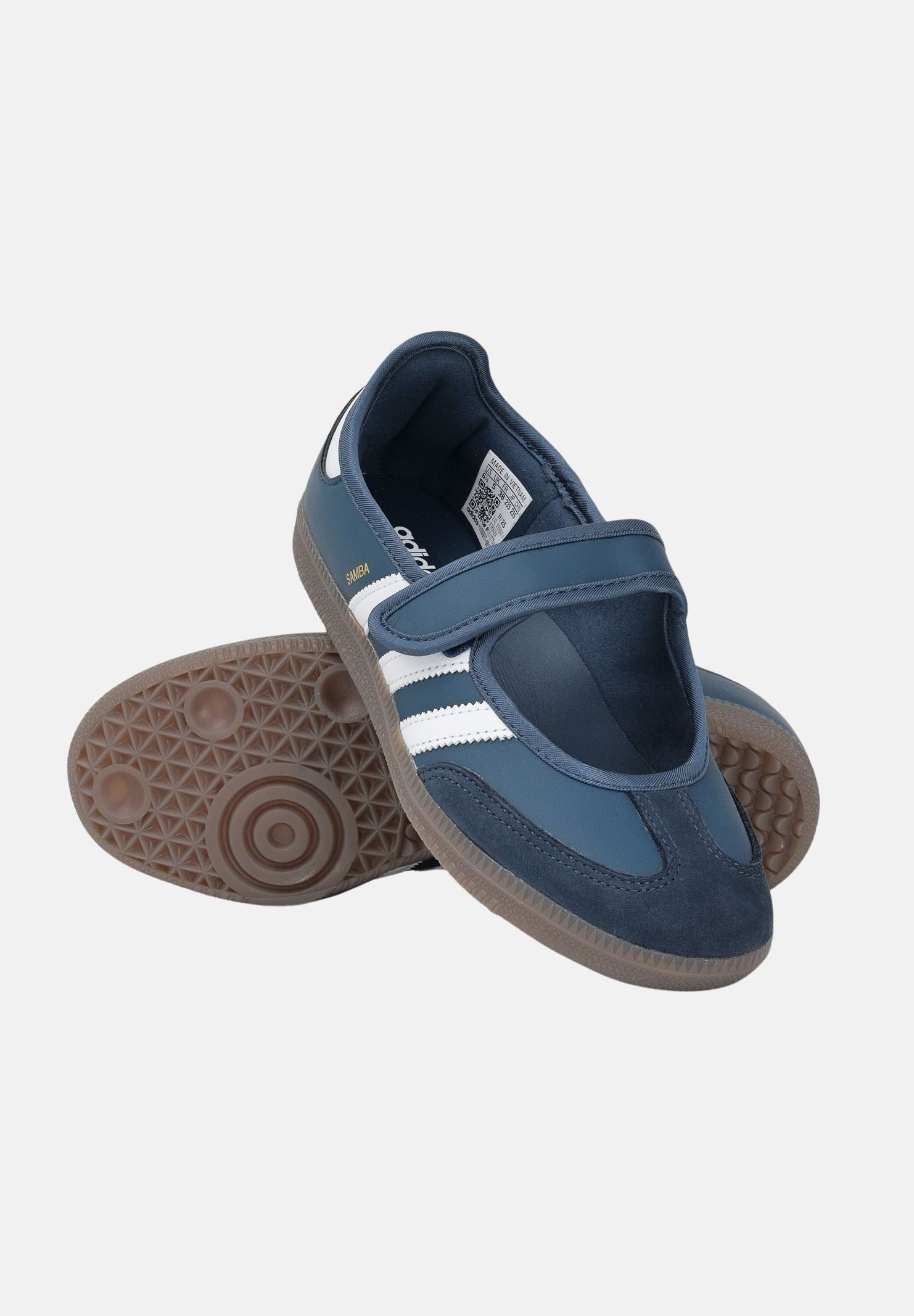ADIDAS ORIGINALS Ballerine Samba Jane blu da donna IH6484 . ADIDAS ORIGINALS 