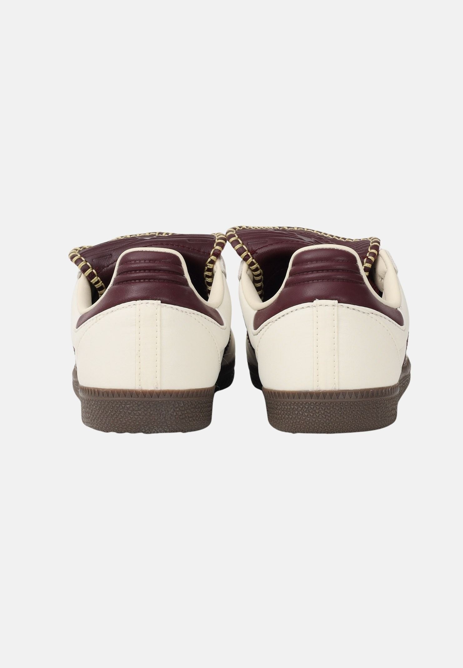 ADIDAS ORIGINALS Sneakers SAMBA LT panna e bordeaux per uomo e donna IH9045 . ADIDAS ORIGINALS 