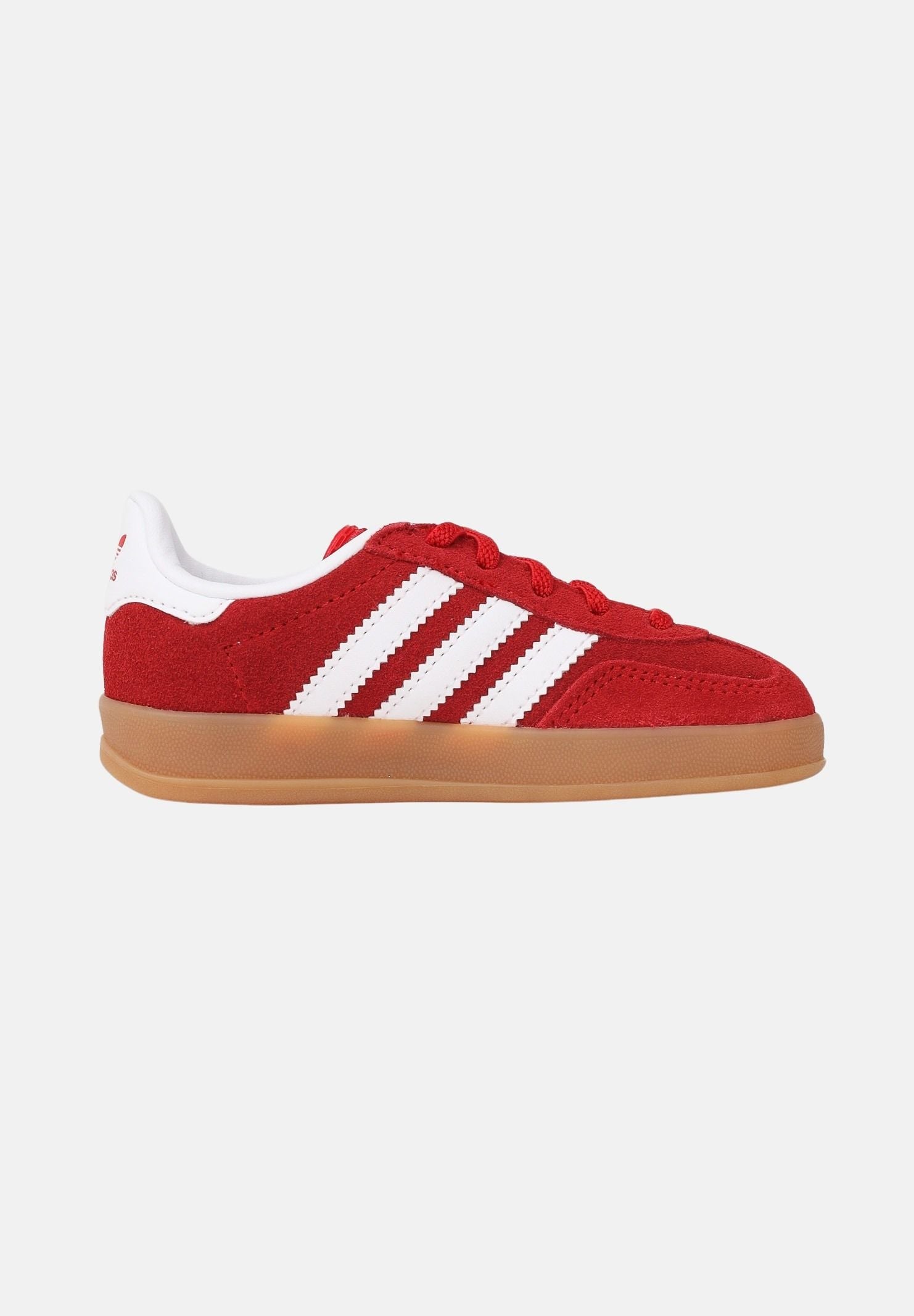 ADIDAS ORIGINALS Sneakers GAZELLE INDOOR rosse da neonato IH9132 . ADIDAS ORIGINALS 