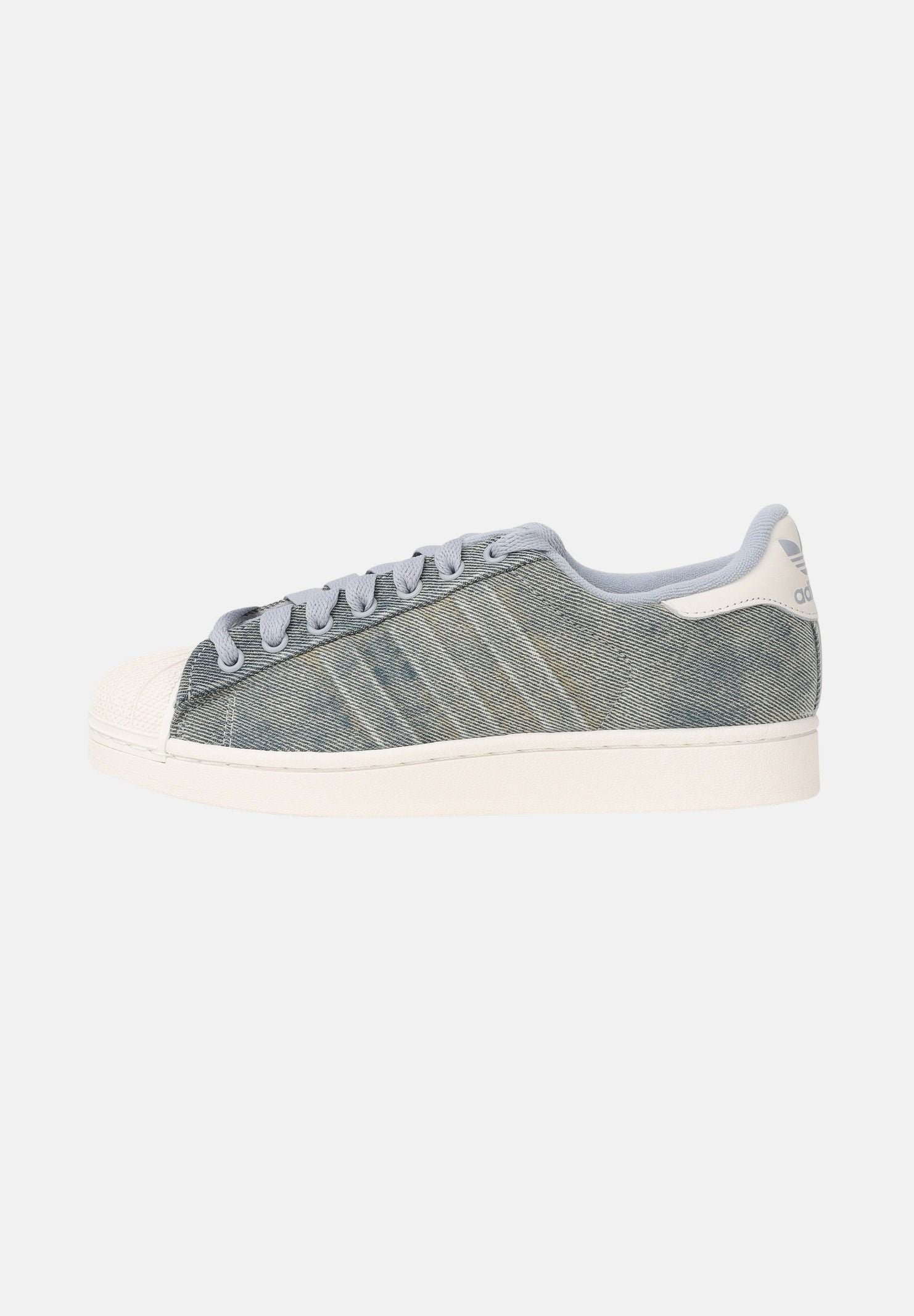 ADIDAS ORIGINALS Sneakers SUPERSTAR II in denim per uomo e donna IH9246 . ADIDAS ORIGINALS 