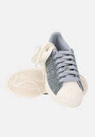 ADIDAS ORIGINALS Sneakers SUPERSTAR II in denim per uomo e donna IH9246 . ADIDAS ORIGINALS 