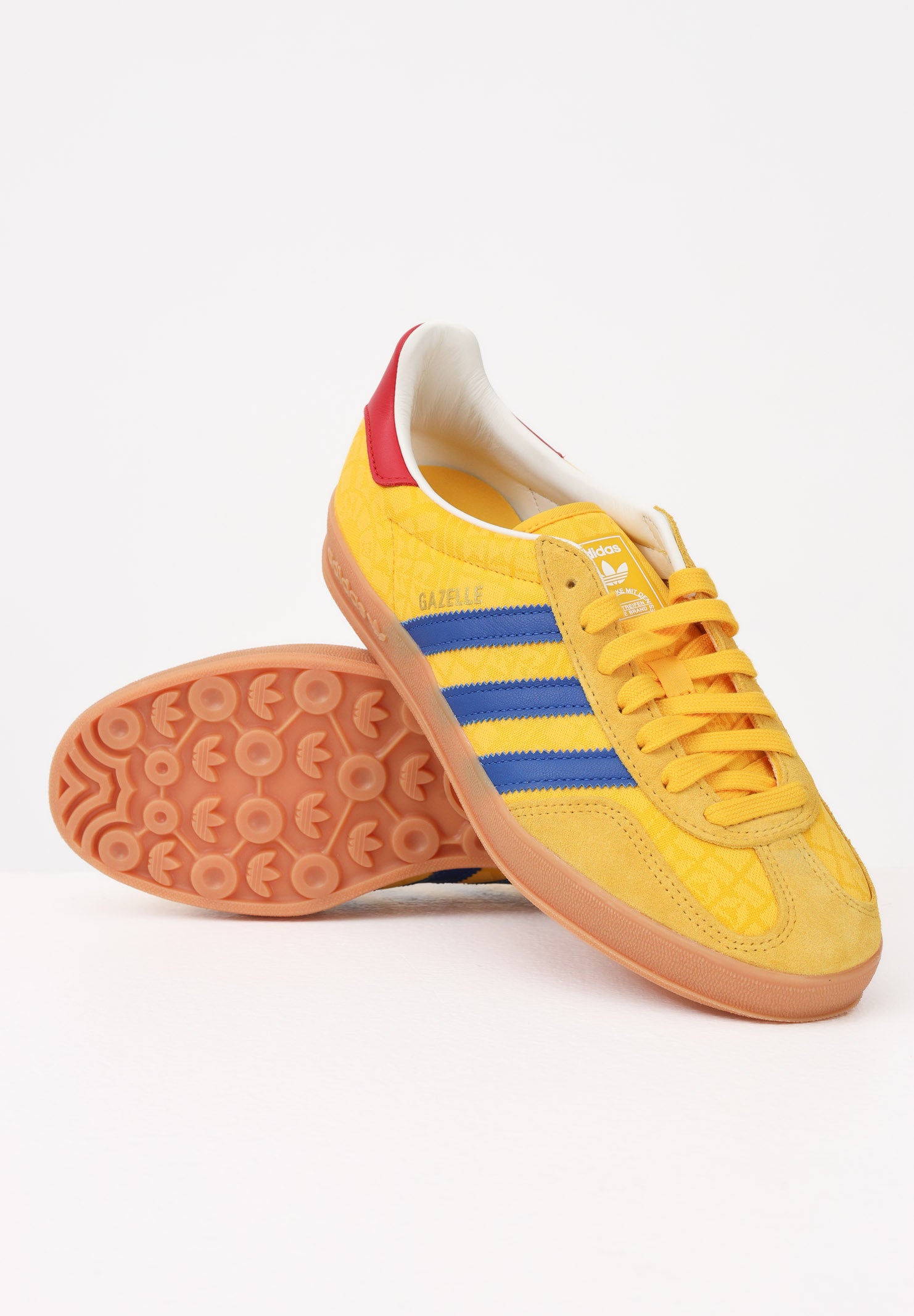 ADIDAS ORIGINALS Sneakers Gazelle Indoor gialle per uomo e donna IH9648 . ADIDAS ORIGINALS 