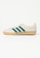 ADIDAS ORIGINALS Sneakers GAZELLE INDOOR AYAKKABI beige e verdi per uomo e donna IH9675 . ADIDAS ORIGINALS 