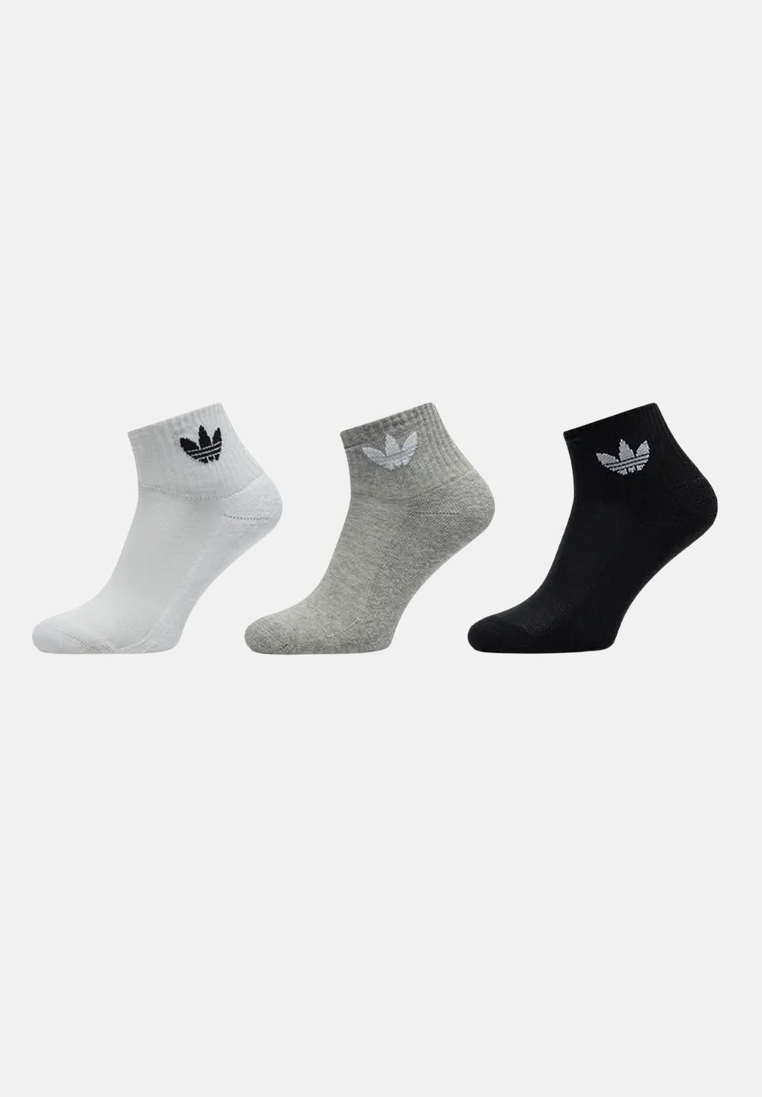 ADIDAS ORIGINALS Calzini Mid (3 paia) multicolore per uomo e donna IJ5612 . ADIDAS ORIGINALS 
