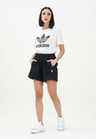ADIDAS ORIGINALS Shorts sportivo Essentials French Terry nero da donna IY7343 . ADIDAS ORIGINALS 