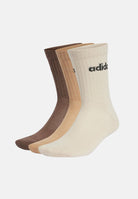 ADIDAS ORIGINALS Calzini Linear Cushioned (3 paia) nei toni del marrone per uomo e donna IZ0106 . ADIDAS ORIGINALS 