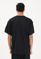ADIDAS ORIGINALS T-shirt a manica corta Trefoil Essentials Oversized nera da uomo JD0349 . ADIDAS ORIGINALS 