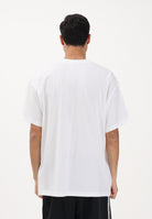 ADIDAS ORIGINALS T-shirt a manica corta Trefoil Essentials Oversized bianca da uomo JD0373 . ADIDAS ORIGINALS 
