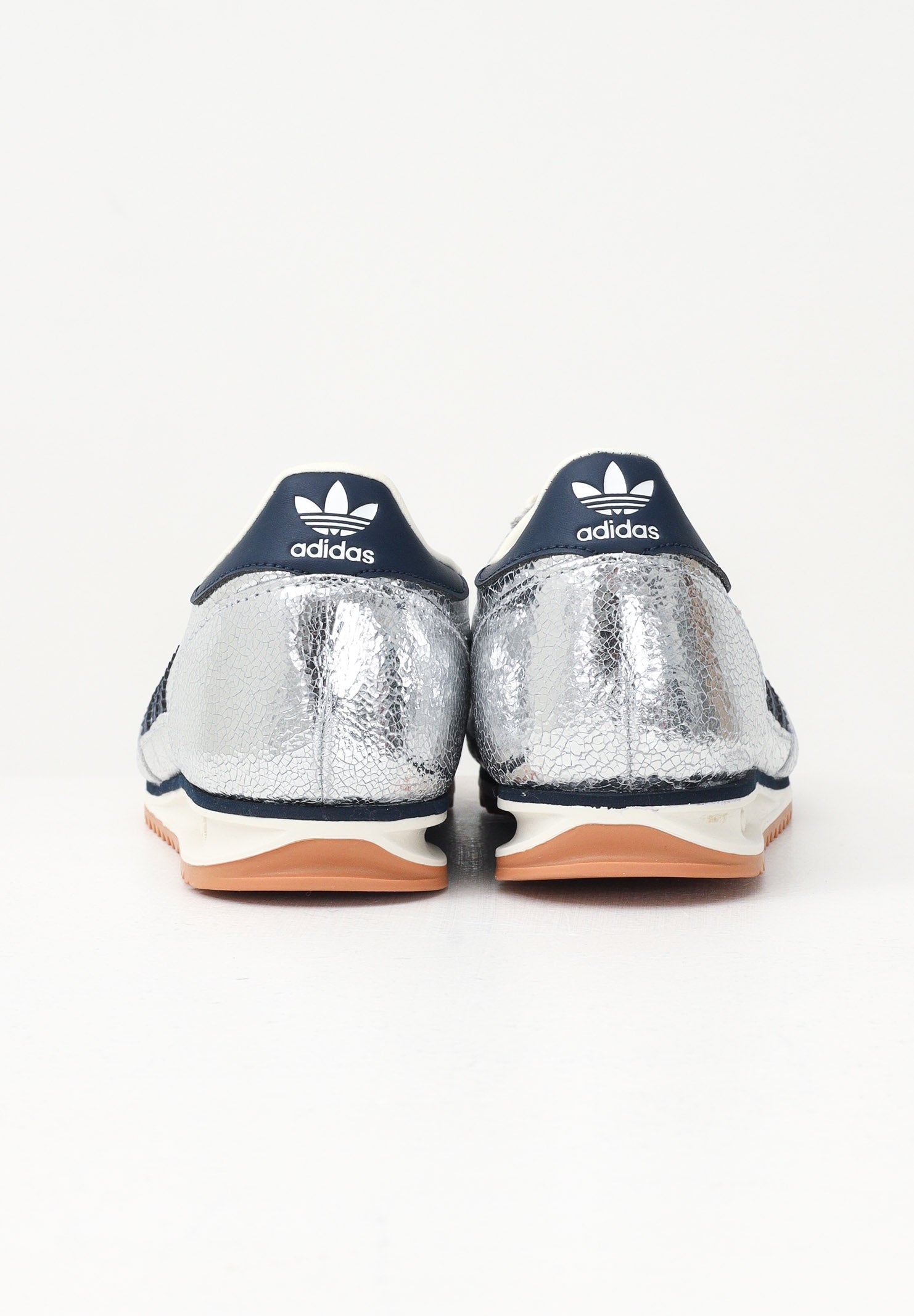 ADIDAS ORIGINALS Sneakers SL 72 OG argento e blu da donna JH8654 . ADIDAS ORIGINALS 