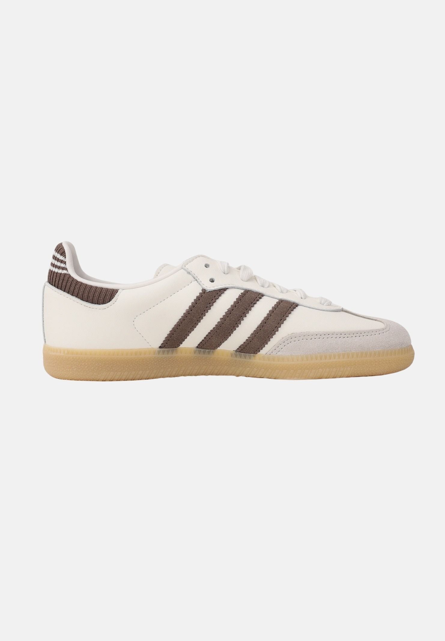 ADIDAS ORIGINALS Sneakers Samba OG panna e marrone per uomo e donna JP9504 . ADIDAS ORIGINALS 
