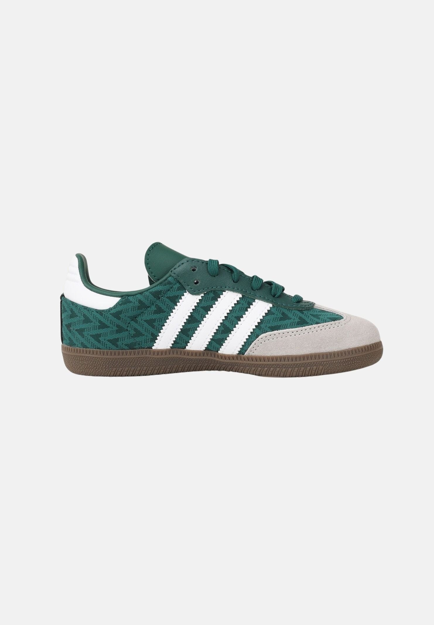 ADIDAS ORIGINALS Sneakers SAMBA OG verdi per bambino e bambina JP9512 . ADIDAS ORIGINALS 