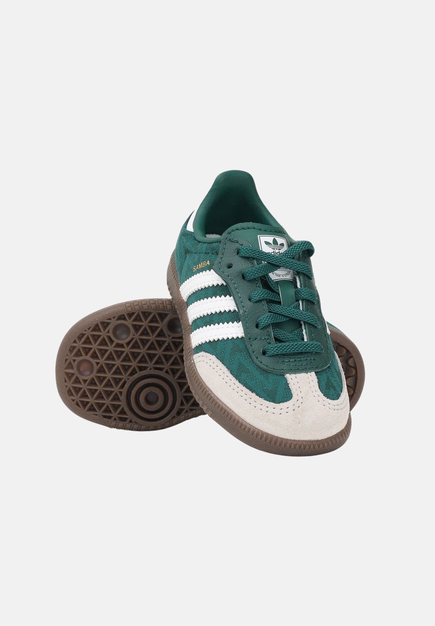 ADIDAS ORIGINALS Sneakers SAMBA OG verde da neonato JP9518 . ADIDAS ORIGINALS 