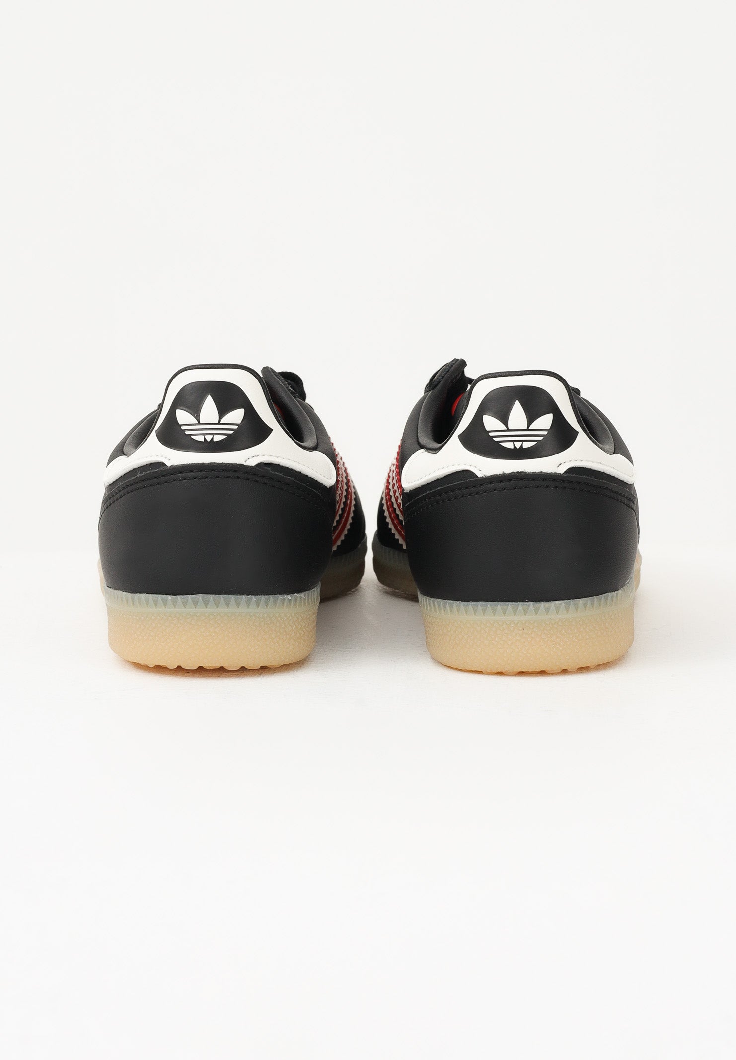 ADIDAS ORIGINALS Sneakers Samba JP nere e rosse per uomo e donna JP9529 . ADIDAS ORIGINALS 