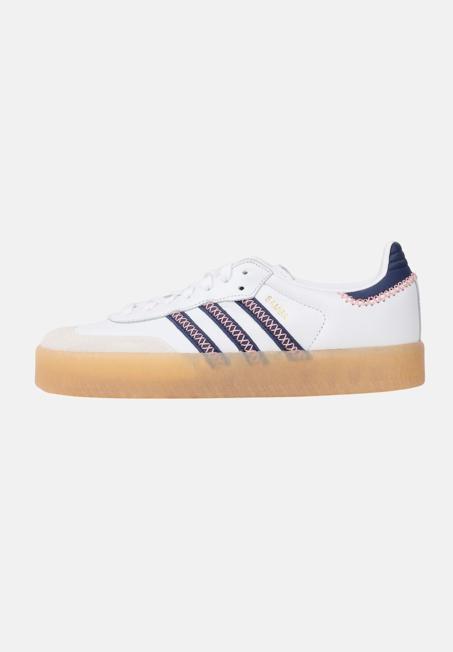 ADIDAS ORIGINALS Sneakers SAMBAE bianche da donna JP9534 . ADIDAS ORIGINALS 