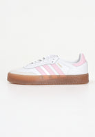 ADIDAS ORIGINALS Sneakers Sambae bianche e rosa da donna JQ1237 . ADIDAS ORIGINALS 