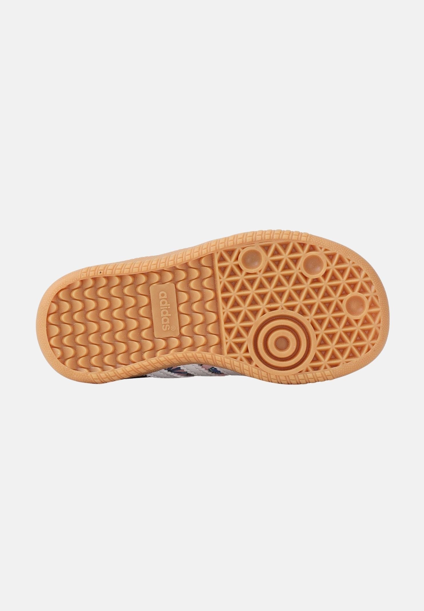 ADIDAS ORIGINALS Sneakers LIBERTY LONDON SAMBA OG COMFORT CLOSURE ELASTIC LACE rosa da neonato JQ2006 . ADIDAS ORIGINALS 