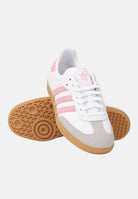 ADIDAS ORIGINALS Sneakers Samba OG bianche e rosa da donna JQ2018 . ADIDAS ORIGINALS 