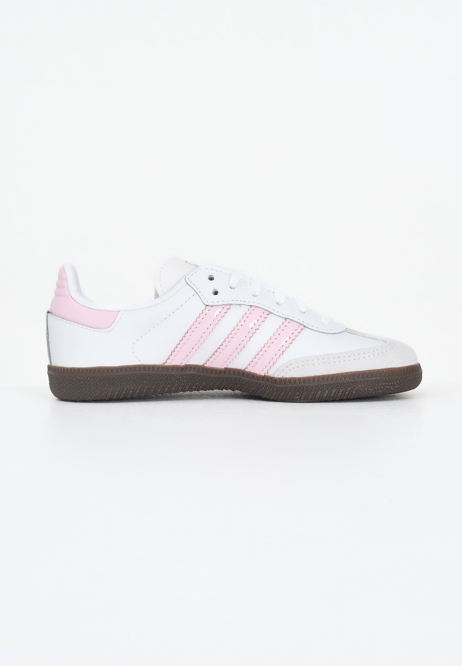 ADIDAS ORIGINALS Sneakers Samba Og bianche e rosa da bambina JQ2849 . ADIDAS ORIGINALS 