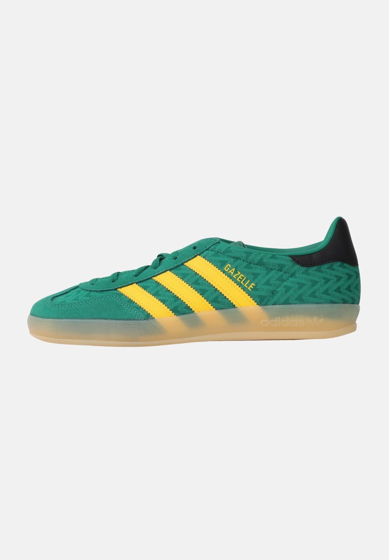 ADIDAS ORIGINALS Sneakers Gazelle Indoor verdi e gialle per uomo e donna JR2416 . ADIDAS ORIGINALS 