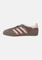 ADIDAS ORIGINALS Sneakers GAZELLE INDOOR marroni e rosa da donna JR2431 . ADIDAS ORIGINALS 