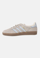 ADIDAS ORIGINALS Sneakers Gazelle Indoor grigie e azzurre per uomo e donna JR2432 . ADIDAS ORIGINALS 