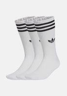 ADIDAS ORIGINALS Calzini (3 paia) 3-Stripes High bianchi per uomo e donna JV7416 . ADIDAS ORIGINALS 