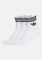 ADIDAS ORIGINALS Calzini 3-Stripes (3 paia) bianchi per uomo e donna JV7435 . ADIDAS ORIGINALS 