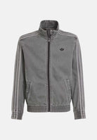 ADIDAS ORIGINALS Giubbotto di jeans Firebird in denim grigio per bambino e bambina JV7801 . ADIDAS ORIGINALS 