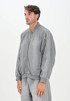 ADIDAS ORIGINALS Giacca SST Adicolor Loose in denim grigio da uomo JW5915 . ADIDAS ORIGINALS 