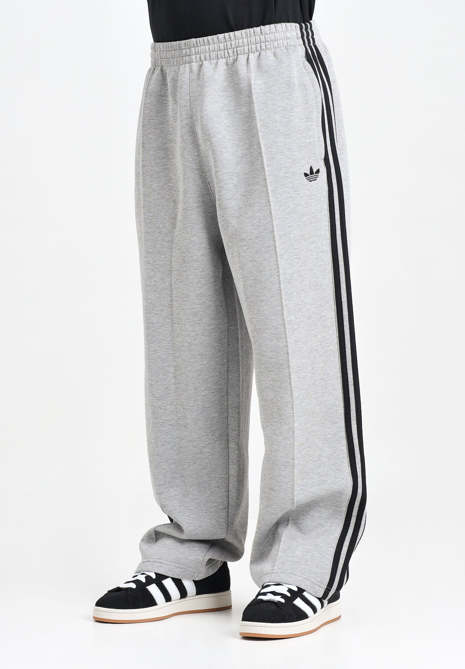 ADIDAS ORIGINALS Pantalone sportivo Adicolor Spacer Baggy grigio da uomo JX1505 . ADIDAS ORIGINALS 