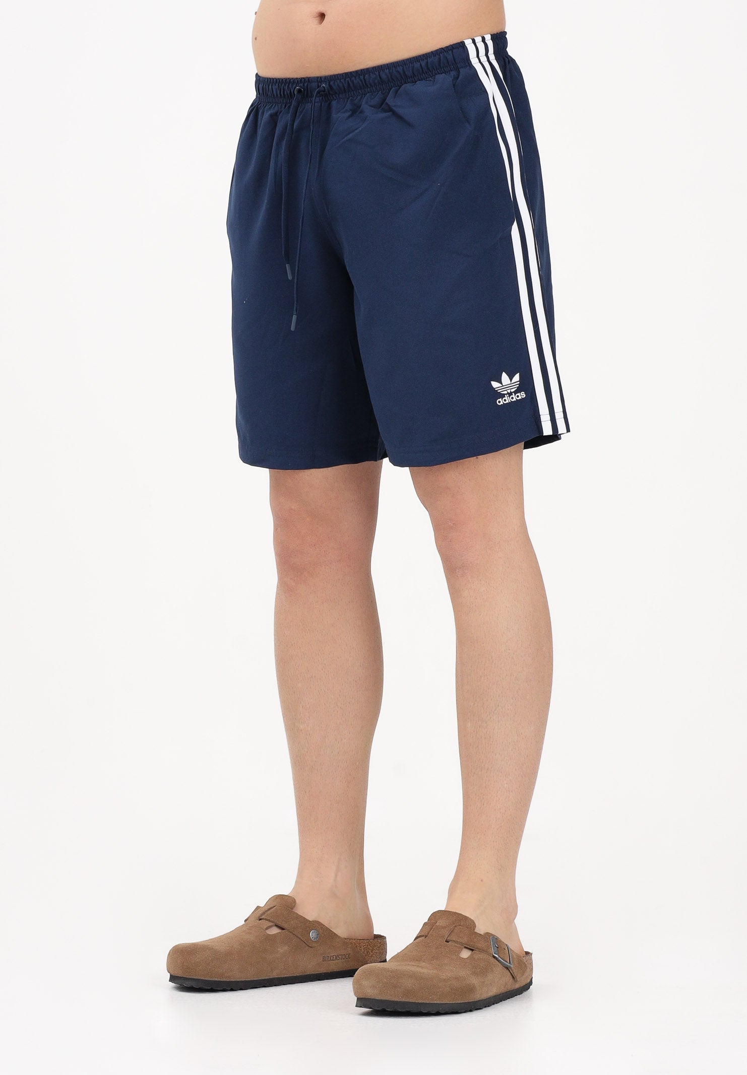 ADIDAS ORIGINALS Shorts mare ADICOLOR 3 STRIPES blu da uomo JX2688 . ADIDAS ORIGINALS 