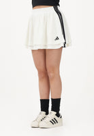 ADIDAS ORIGINALS Gonna corta HOUSE OF TIRO bianca da donna JY7634 . ADIDAS ORIGINALS 