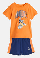 ADIDAS ORIGINALS Completino Disney Mickey Mouse Pure Orange / Off White, arancione blu da  neonato. JZ3547 . ADIDAS ORIGINALS 