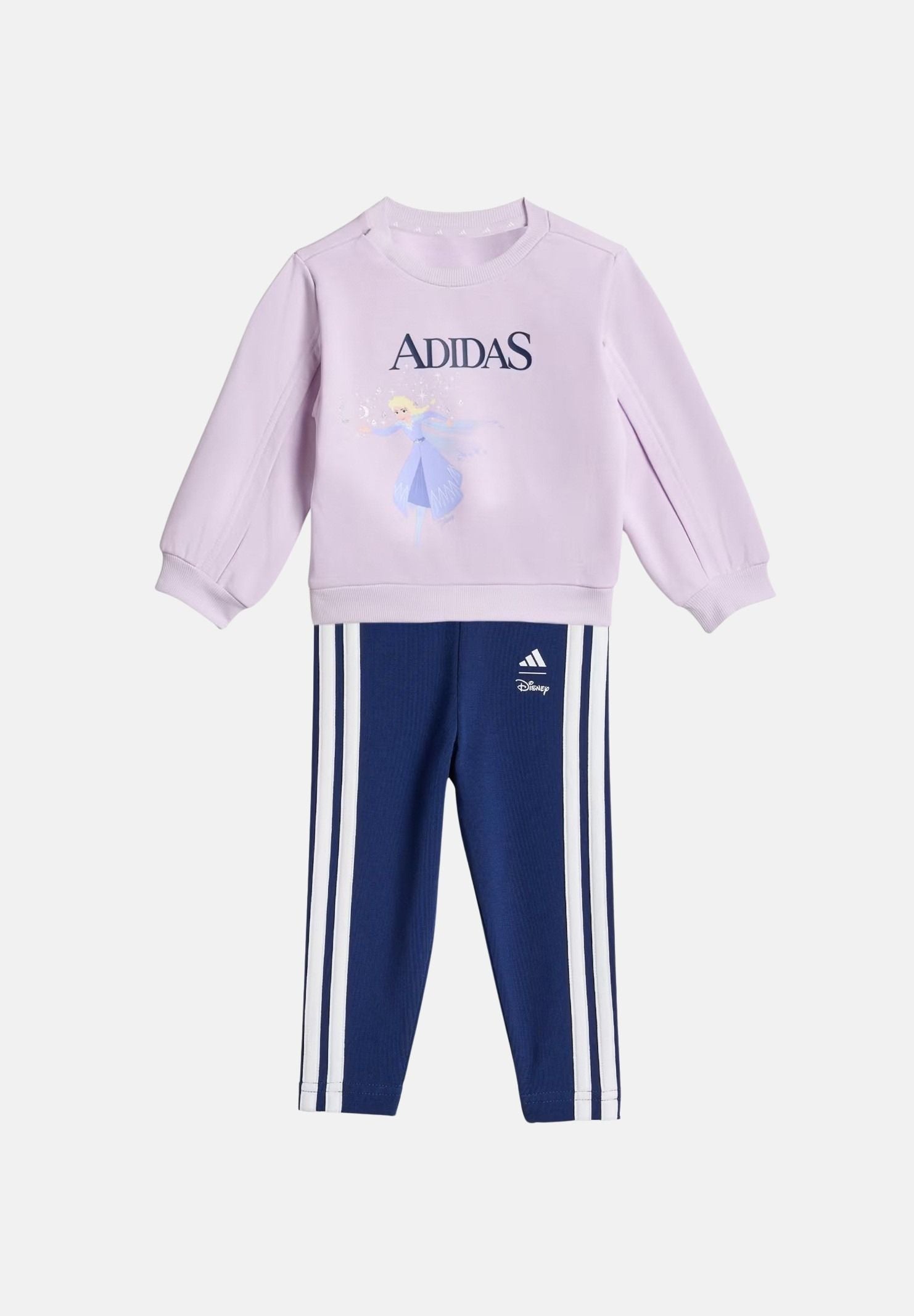 ADIDAS ORIGINALS Tuta ADIDAS DISNEY FROZEN lilla da neonato JZ3554 . ADIDAS ORIGINALS 