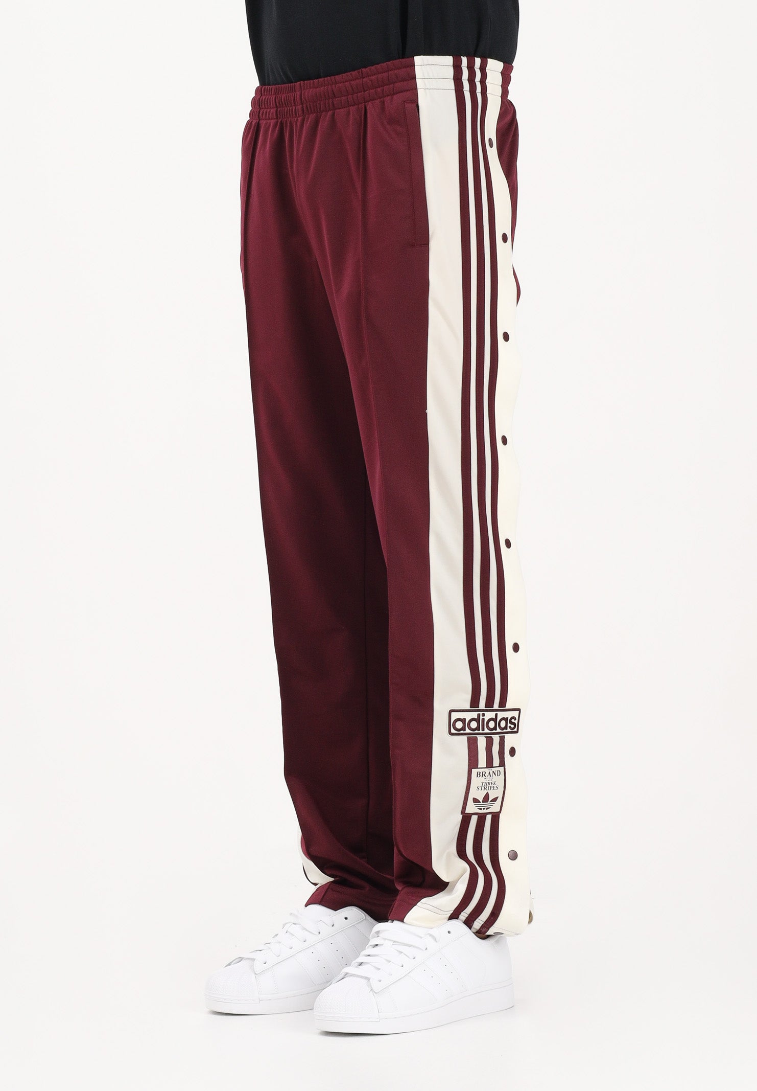 ADIDAS ORIGINALS Pantalone sportivo Adibreak bordeaux da uomo KA7732 . ADIDAS ORIGINALS 
