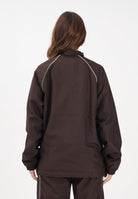 ADIDAS ORIGINALS Giacca a vento CHEST STRIPES marrone e rosa per uomo e donna KC6436 . ADIDAS ORIGINALS 