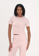 ADIDAS ORIGINALS T-shirt a manica corta LACE CALI rosa da donna KC6452 . ADIDAS ORIGINALS 