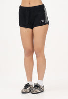 ADIDAS ORIGINALS Shorts Knitted Crochet nero da donna KC6478 . ADIDAS ORIGINALS 