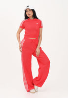 ADIDAS ORIGINALS Pantalone KNITTED CROCHET FIREBIRD corallo da donna KC6492 . ADIDAS ORIGINALS 