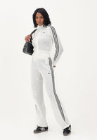 ADIDAS ORIGINALS Pantalone KNITTED CROCHET FIREBIRD bianco da donna KC6493 . ADIDAS ORIGINALS 