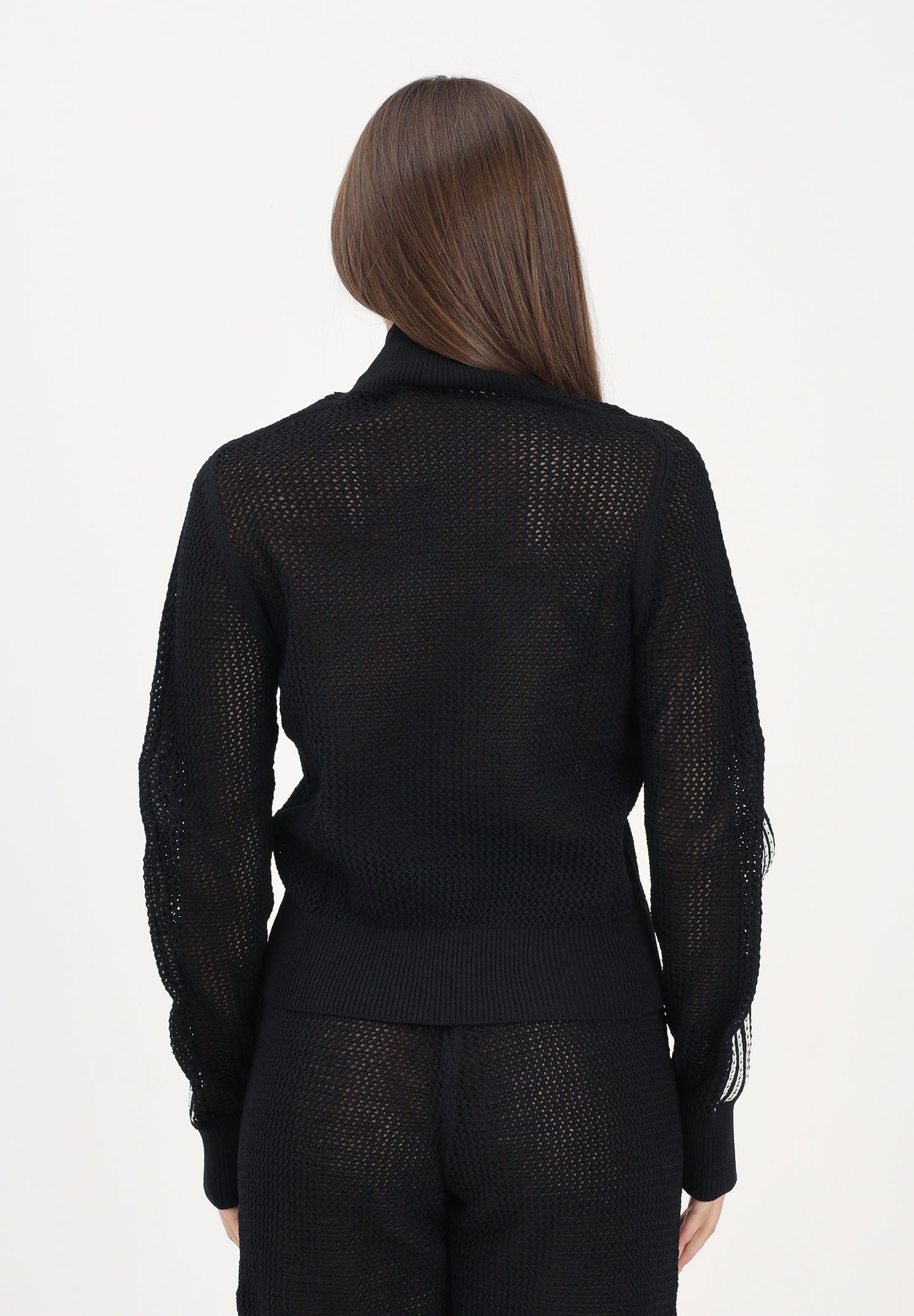 ADIDAS ORIGINALS Cardigan Firebird nero da donna KC6497 . ADIDAS ORIGINALS 